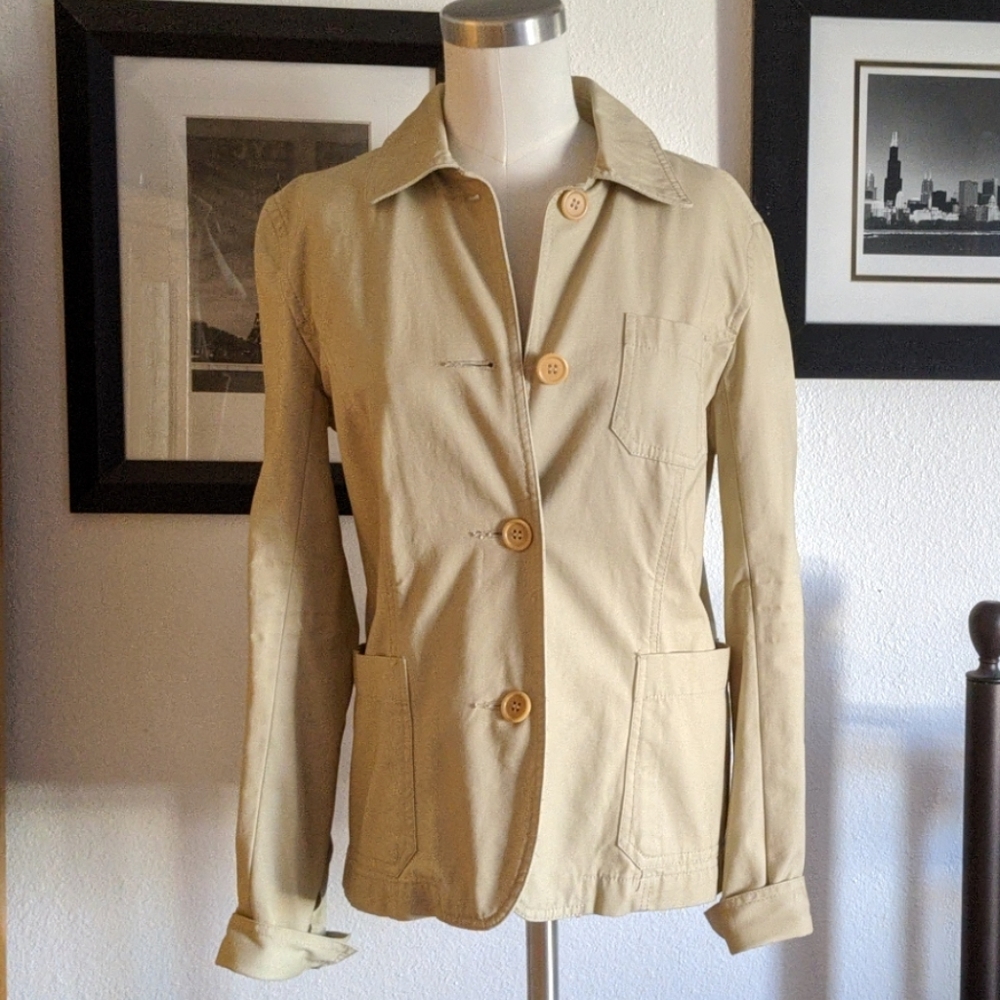 {J.Crew} Button Up Jacket